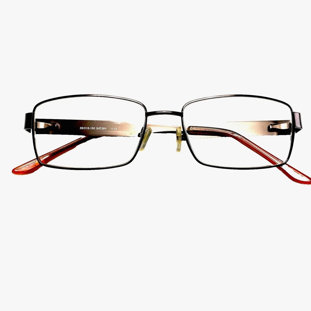 Dale Earnhardt Jr. Eyeglasses Satin Brown Full Rim 56-18-150 6804